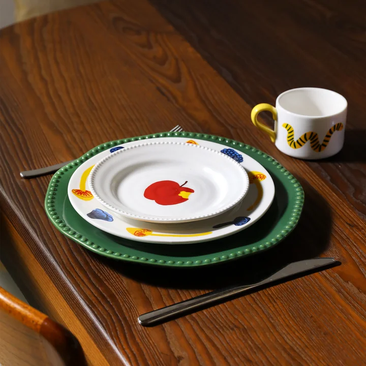 & klevering - Assiette et tasse Haines