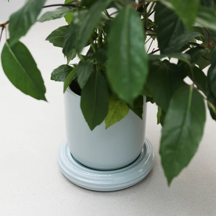 & klevering - Churros Pot de fleurs, Ø 24,5 x 25 cm, mist