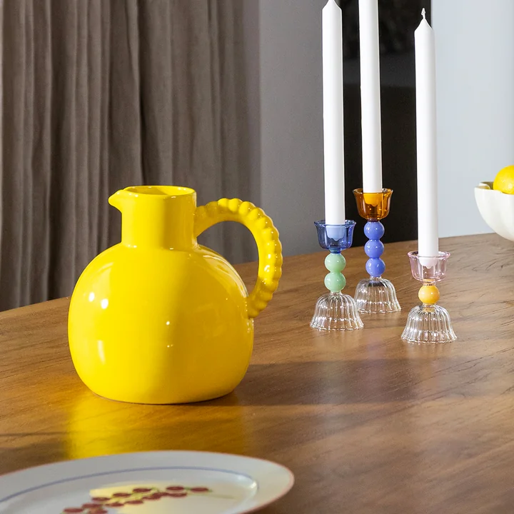 & klevering - Perle Carafe, 2,5 L, jaune