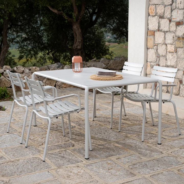 HOUE - Alua Outdoor Dining fauteuil, muted white