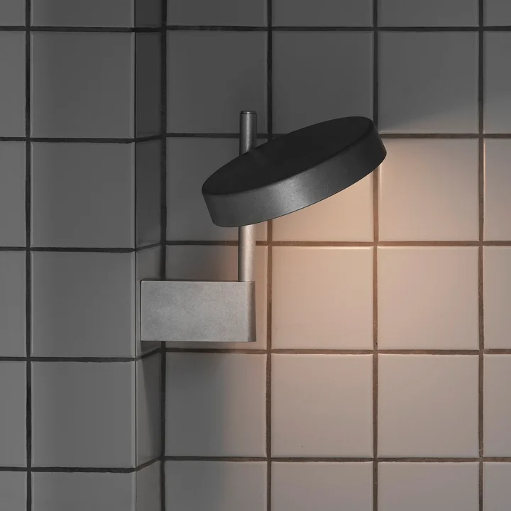 Wästberg - w242 Pastille alu LED Applique br1, aluminium raw