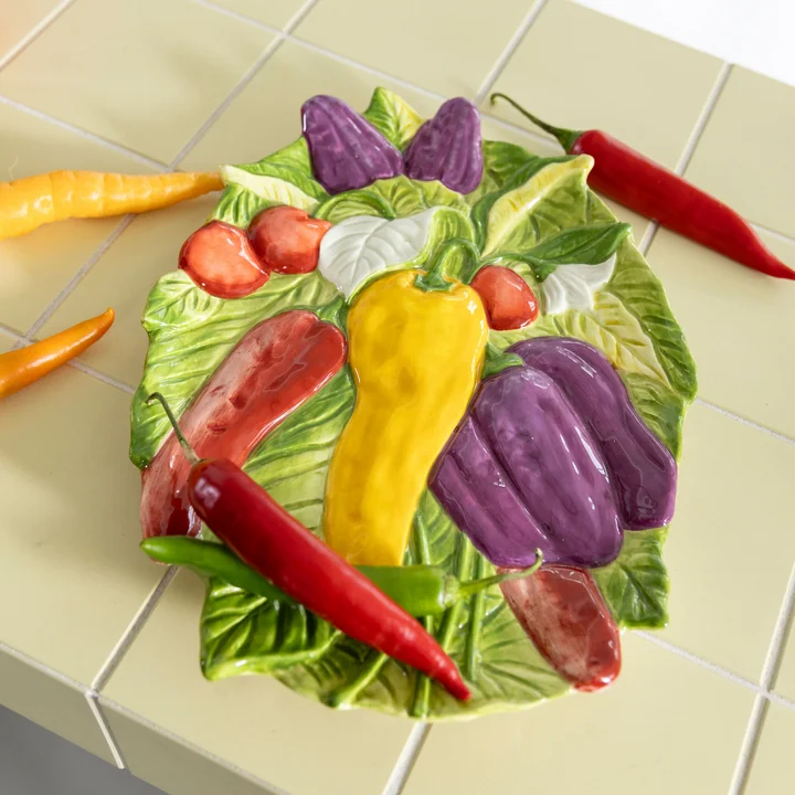 Legume plat de service de & klevering