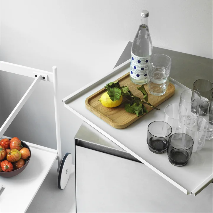 Normann Copenhagen - Rul Trolley, gris clair