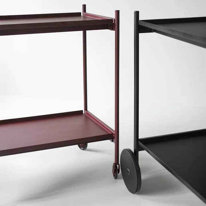 Normann Copenhagen - Rul Trolley, noir et bordeaux