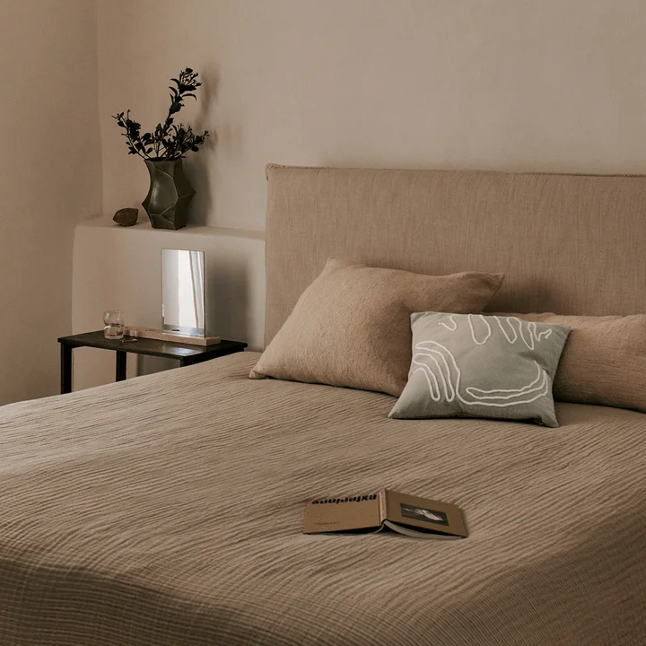 Ferm Living - Jot coussin, 50 x 50 cm, elm green