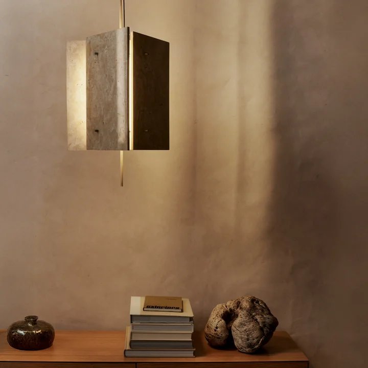 Ferm Living - Oeste LED Lampe suspendue, sable
