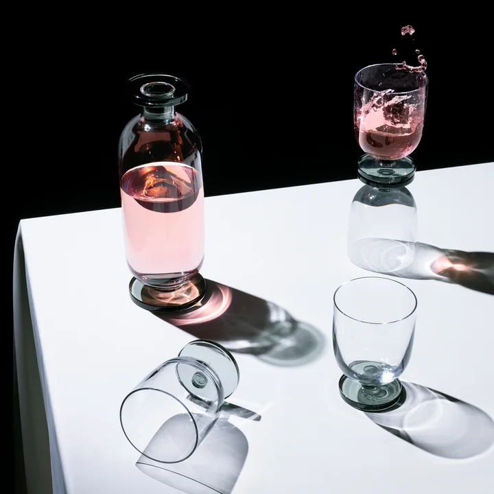 Tom Dixon - Puck verre à eau, smoke