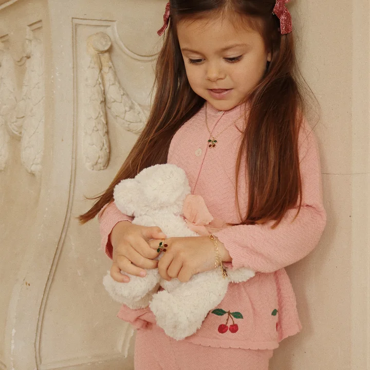 Konges Sløjd - Madeleine Doudou avec panier, chiot, fiola