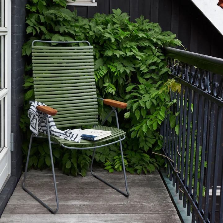 HOUE - CLICK Position Outdoor Chaise avec accoudoirs