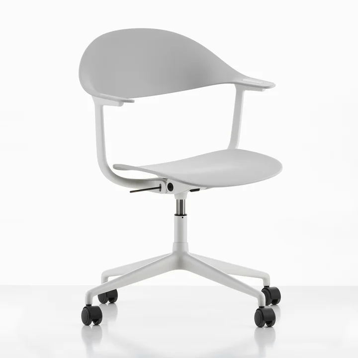 Vitra - Mynt Chaise de bureau, gris / soft light