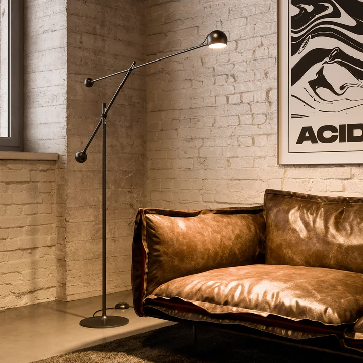 Artemide - IXA Lampadaire LED, anthracite