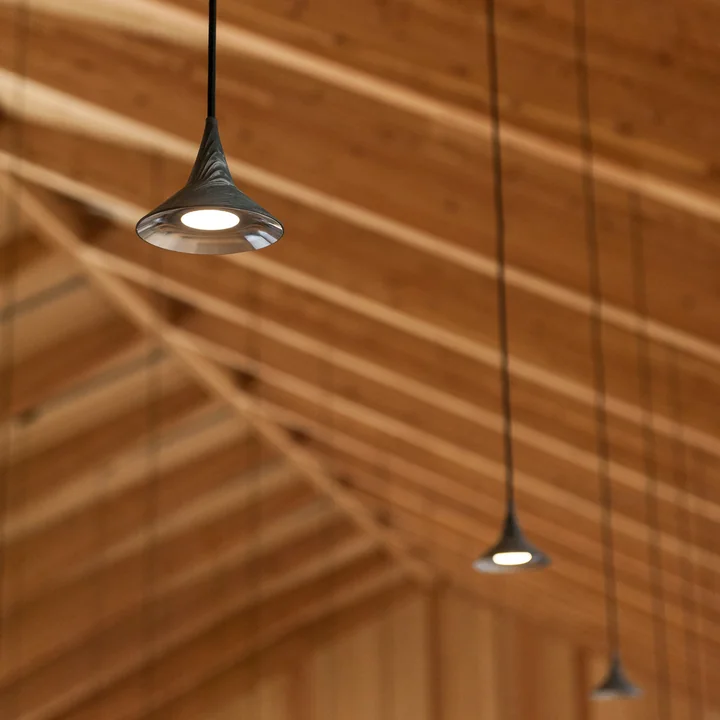 Artemide - Unterlinden Lampe LED suspendue, aluminium