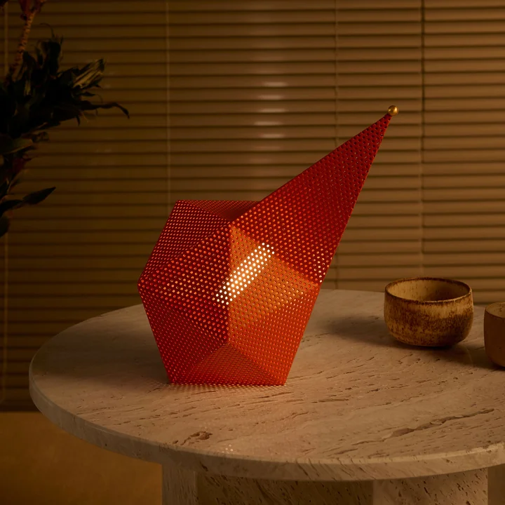 Bagdad Portable accu light, soft black semi matt (EU) de Gubi