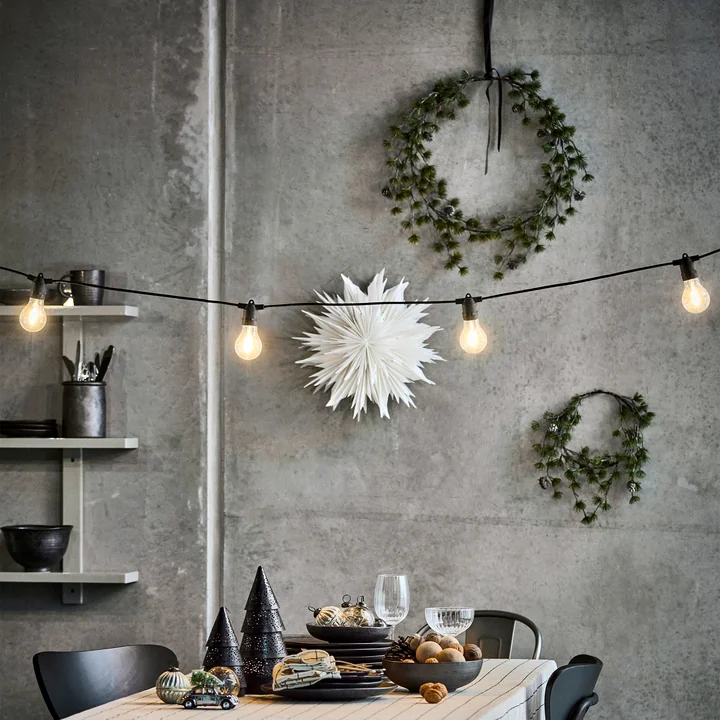 House Doctor - Dust Papier poinsettia, blanc cassé