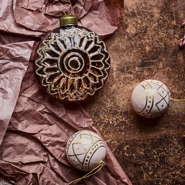 House Doctor - Mach Ornement, Ø 4 cm, rose