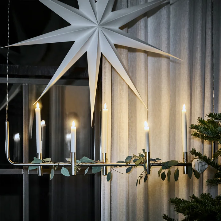 House Doctor - Maxi chandelier, argent antique