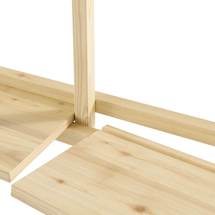 Karup Design - Groove Étagère murale, pin naturel