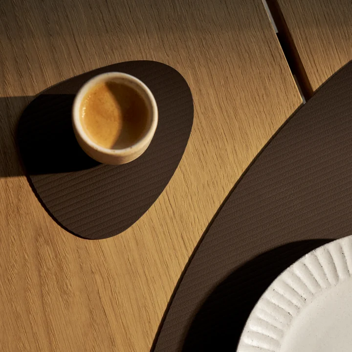 Lind DNA - Glasuntersetzer Curve , Corduroy hazel