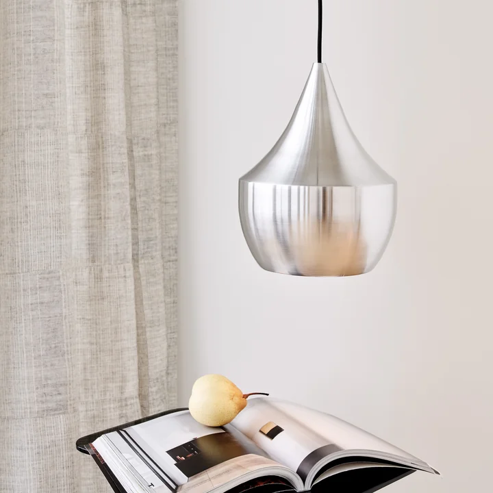 Tom Dixon - Beat Fat Unbeaten LED Lampe suspendue, aluminium