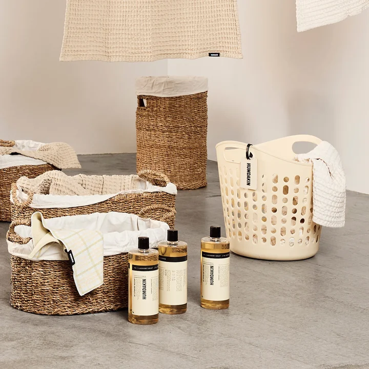 Humdakin - Panier à linge, beige