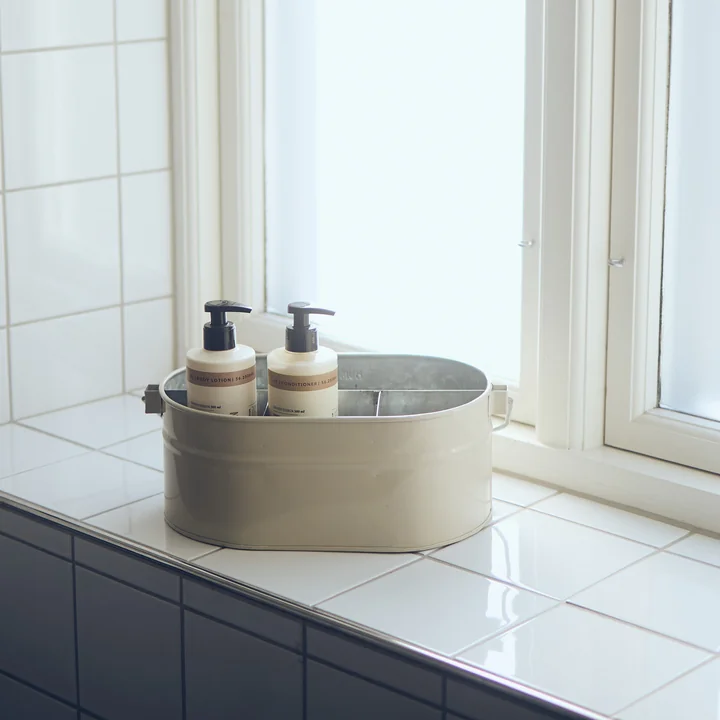 Humdakin - Récipient pour ustensiles, 30 x 19 x 13 cm, beige