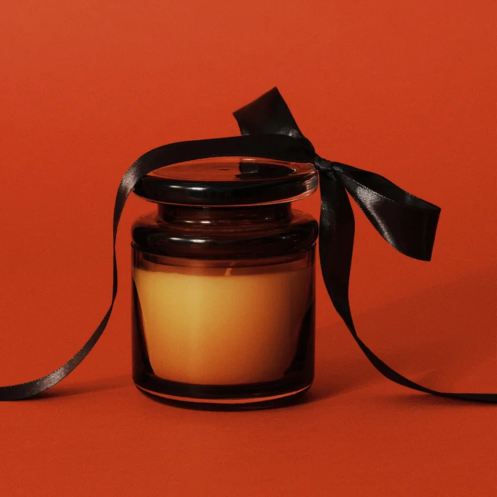 Serax - Bougie parfumée avec couvercle Mystique S, ambre