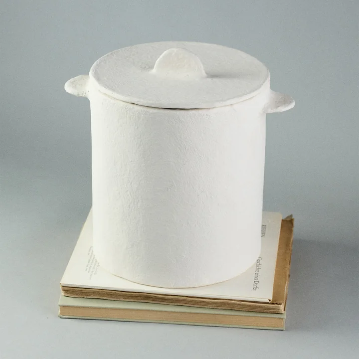 Serax - Earth Pot avec couvercle S, blanc