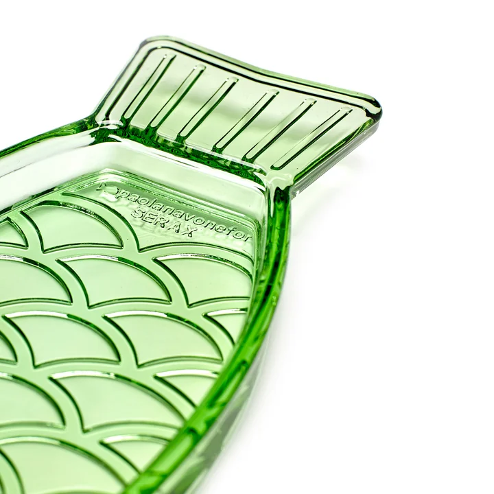 Serax - Fish & Fish N°1 plat de service, vert