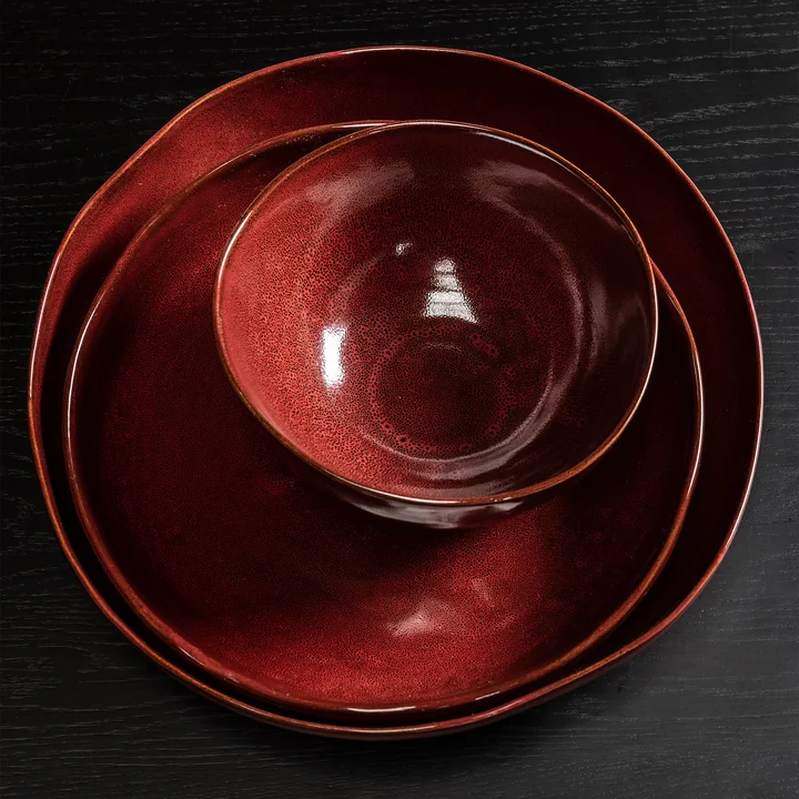 Serax - La Mère bols de service, venetian red