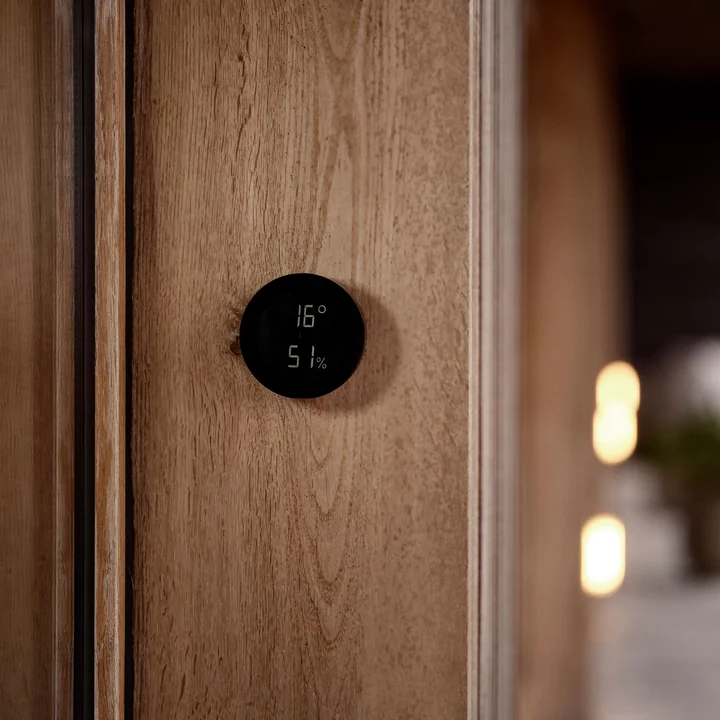 Jacob Jensen - Capteur pour station climatique, noir