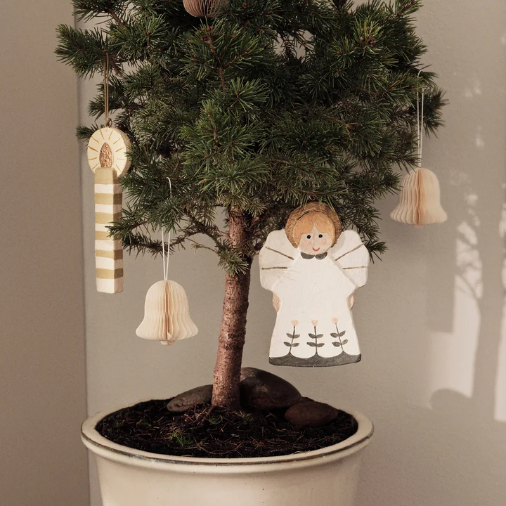 Broste Copenhagen - Fairy Tale Décorations de Noël Angel, multi colour