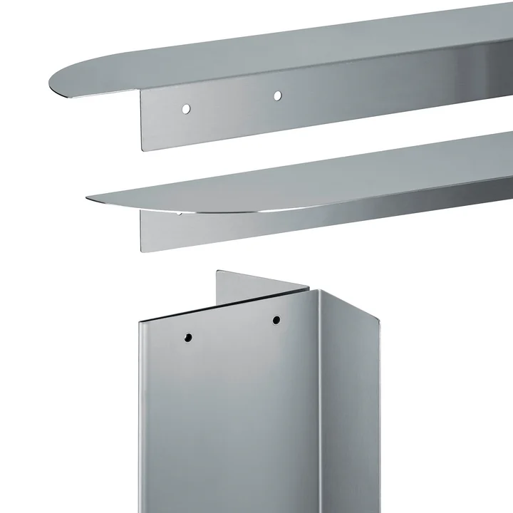 Blomus - Oru Banc et sideboard, acier inoxydable mat