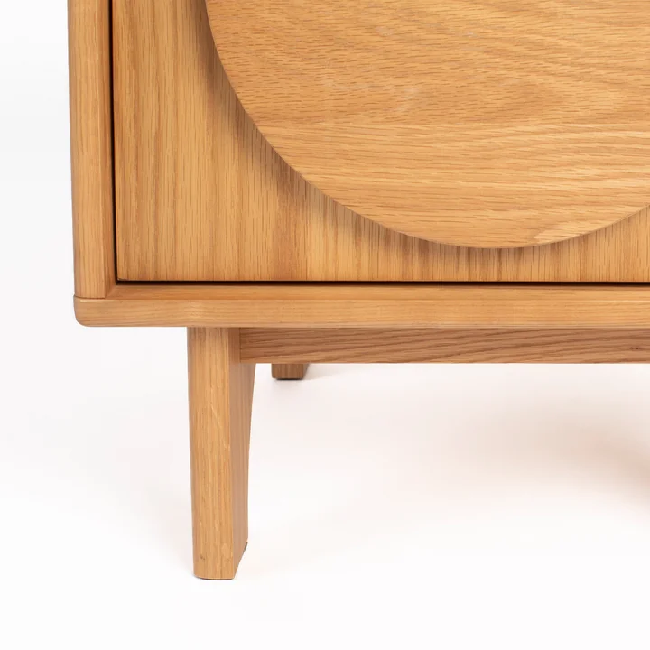 Zuiver - Groove Table de nuit, chêne