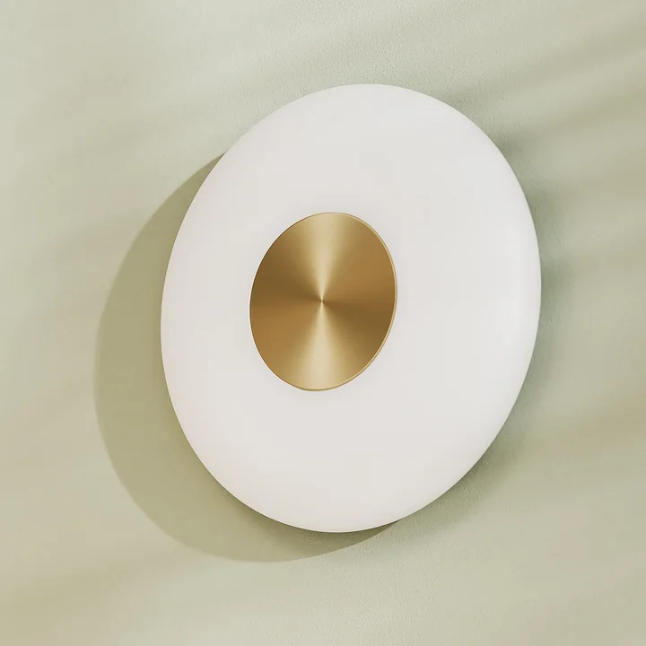 Northern - Glint LED Applique murale, small, noir mat, Ø 25 cm