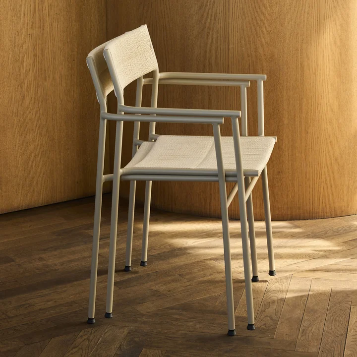 Northern - Vev fauteuil, beige gris / nature