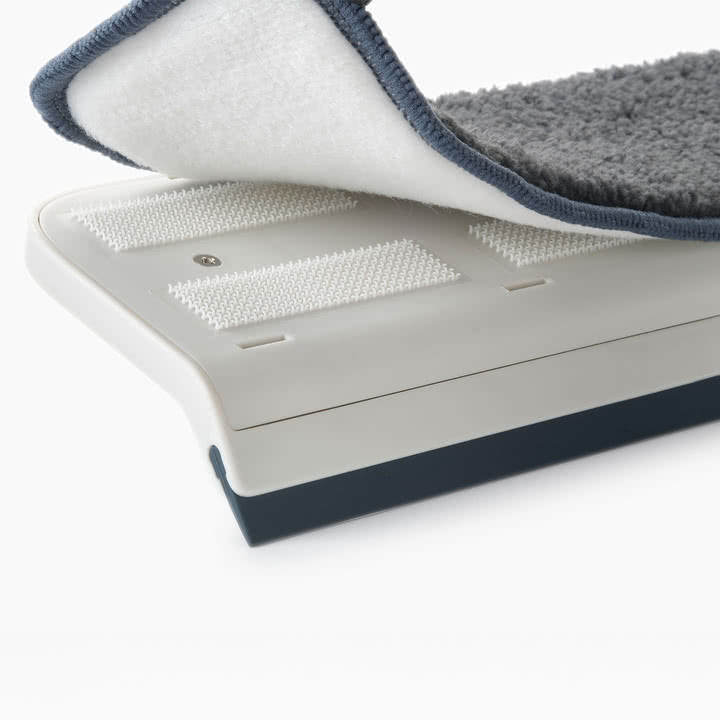 Joseph Joseph - CleanTech raclette et essuie-vitre en microfibre 2 en 1, stone
