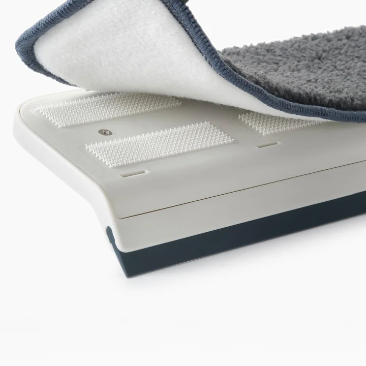 Joseph Joseph - CleanTech raclette et essuie-vitre en microfibre 2 en 1, stone