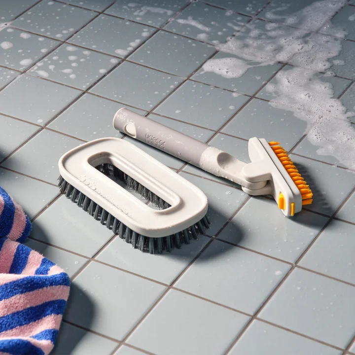 Joseph Joseph - Brosse à récurer CleanTech, light stone