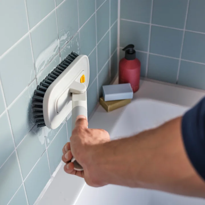 Joseph Joseph - Brosse à récurer CleanTech, light stone