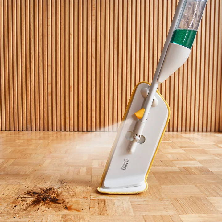 Joseph Joseph - CleanTech Tampon de pulvérisation avec éponge à récurer, light stone