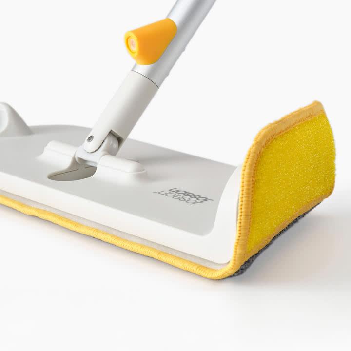 Joseph Joseph - CleanTech Tampon de pulvérisation avec éponge à récurer, light stone