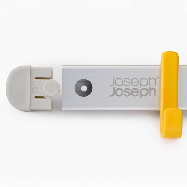 Joseph Joseph - CleanTech support mural pour appareils de nettoyage, argenté
