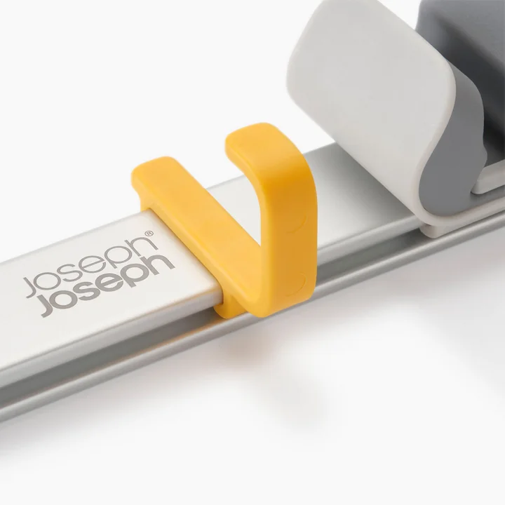 Joseph Joseph - CleanTech support mural pour appareils de nettoyage, argenté