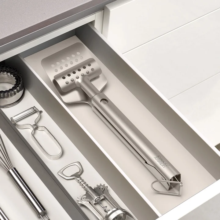 Joseph Joseph - GrillOut Pince extensible pour retourner le gril, acier inoxydable