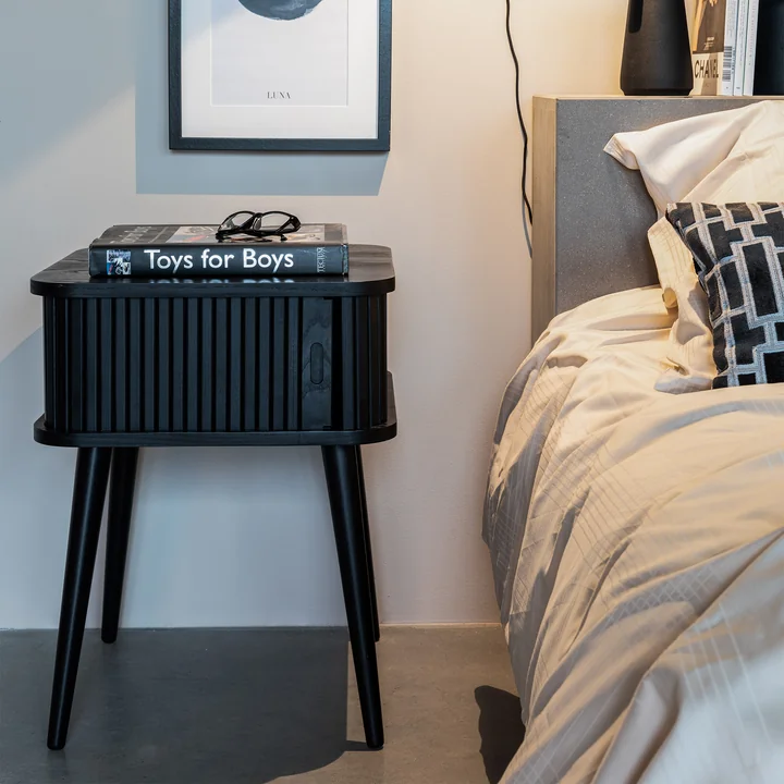 Zuiver - Barbier Table d'appoint, noir