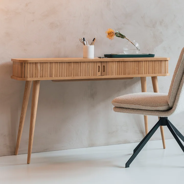 Zuiver - Barbier Table console, frêne
