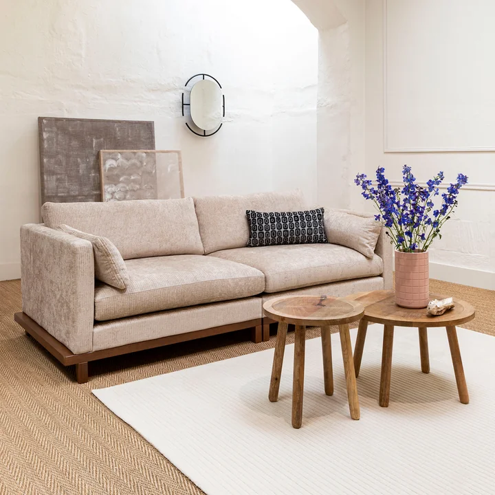 Zuiver - Blossom Canapé, 3 places, sable