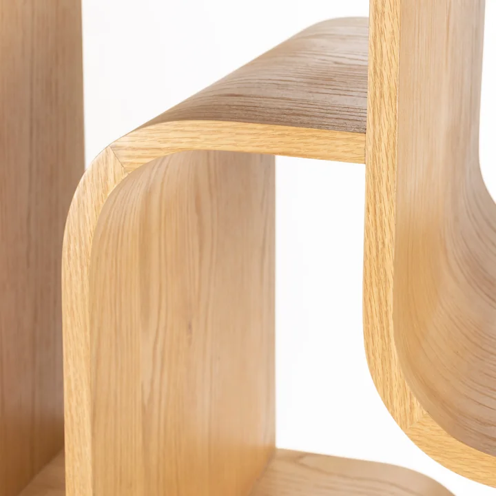 Zuiver - Seven Étagère, chêne naturel