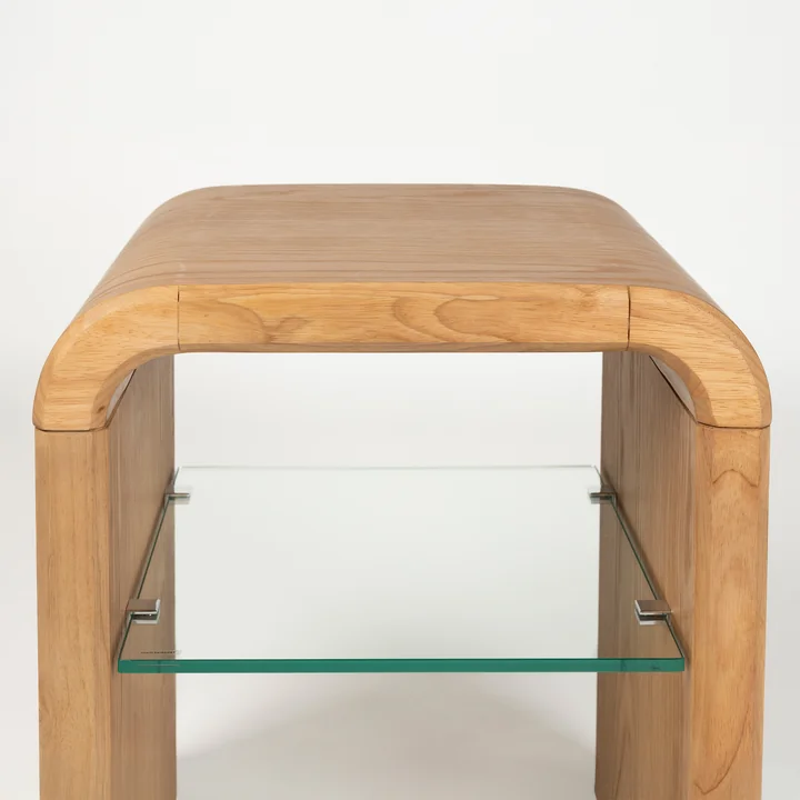 Zuiver - Brave Table d'appoint, chêne
