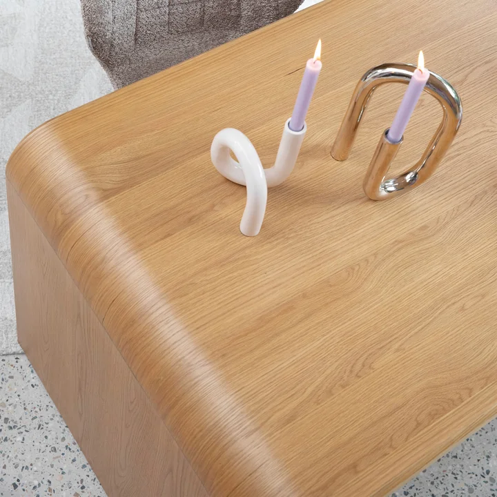 Zuiver - Brave Table de salle à manger, 160 x 80 cm, chêne